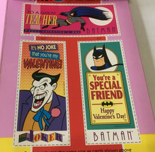 Vintage Batman The adventure series 3 cardboard cut out Valentines cards  - €17,09 EUR