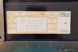 EMMYLOU HARRIS / THE O&#39;KANES  - VINTAGE AUG 25 1990 UNUSED WHOLE CONCERT... - $15.00