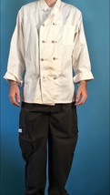 Chef Coat and Pants Uniform - Chef Works, Size M, Halloween Costume - £23.14 GBP