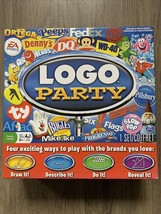 Logo Party Board Game Brand Family Complete - £18.99 GBP