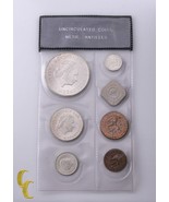 1964-1967 Netherlands Antilles 7 pc Gulden Coin Set (BU) Brilliant Uncir... - $78.19 CAD