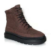 Timberland Women&#39;s Ray City Dark Brown Nubuck Leather Waterproof Boots,A... - $143.99