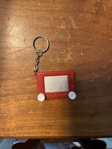Vintage Etch A Sketch Basic Fun Keychain 1994 Nice Condition Tested Working  - $10.89