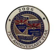 Arizona Department Of Public Safety Highway Patrol Police Enamel Lapel Hat Pin - £11.92 GBP