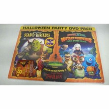 Halloween Party Pack DVD Scared Shreckless &amp; Monsters vs Aliens: Mutant Pumpkins - £15.69 GBP