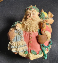 Hallmark 1994 Limited Edition Jolly Holly Santa Claus Display Christmas ... - $12.00