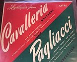 Highlights From Cavalleria Rusticana And Pagliacci [Vinyl] Mascagni/Leon... - $45.03