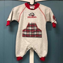 Vtg Brandon Sportswear USA baby Arkansas Razorbacks sweat outfit - £31.61 GBP