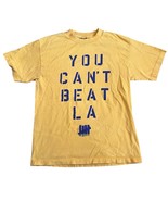 Vintage Undefeated Men’s You Can’t Beat LA T Shirt Sz M Lakers Kobe Gold... - €12,74 EUR