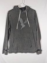 American Eagle Super Soft Standard Fit Hoodie Small Distressed Thrashed - $5.89