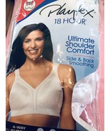 Plantex 18 Hours 38 DD White 38DD - $753.65 MXN
