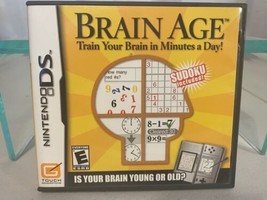 Nintendo DS - Brain Age Train Your Brain In Minutes a Day Pre-Owned - £19.71 GBP