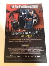 2004 The Punisher Vintage Print Ad Advertisement John Travolta Thomas Jane pa21 - £6.36 GBP