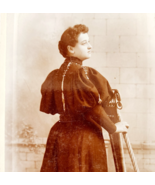 1880s Cabinet Card Victorian Lovely Lady Max Powers Lowell Massachusetts... - €25,92 EUR