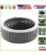 Lightweight 5.4 Ft Inflatable Hot Tub Lid - Weather Protection for Outdo... - $106.29 CAD