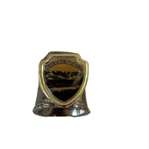 Breckenridge Thimble Colorado Rocky Mountains Ski Resort Souvenir Metal Enamel - £10.36 GBP