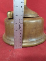 RARE Antique Standing Brass Ashtray &amp; Spittoon Combination - $79.93