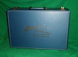 Vtg Midwest City Beauty College Fashion Luggage Tote Case Suitcase Bag Oklahoma - £36.08 GBP