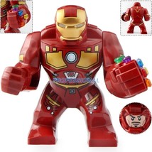 Big Size Iron Man with the Infinity Gauntlet Avengers Endgame Minifigures - £6.99 GBP