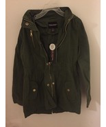 NEW Vintage Revival Small Boys 7/8 Green Hoodie Jacket - $22.46