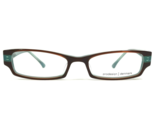 Prodesign Denmark Eyeglasses Frames 4629 C.5039 Clear Blue Brown 49-17-125 - $93.52
