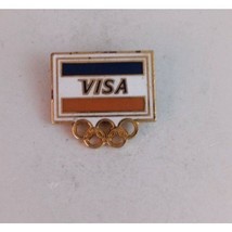 Vintage Visa USA Olympics Sponsor Lapel Hat Pin - £4.96 GBP