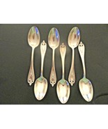 Silverplate Serving Spoons 6 Old Colony Rogers 1847 Triple Plate Good Co... - £31.26 GBP