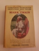 1961 Vintage Book The Complete Humorous Sketches and Tales of Mark Twain  - £17.13 GBP