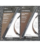 Pack of 2 CoverGirl Easy Breezy Brow 24HR Brow Ink Pen  #200 Honey Brown - $190.20 MXN