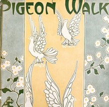 Pigeon Walk Sheet Music Ragtime 1914 Piano James Monaco Antique DWBB4 - £45.06 GBP