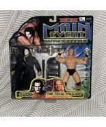 2000 WCW Toy Biz Main Event Wrestlers Sting &amp; "The Total Package" NIP be... - $237.70
