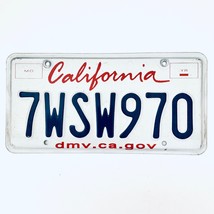  United States California Lipstick Passenger License Plate 7WSW970 - £13.23 GBP