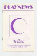 Playnews The Fantasticks Sullivan Street Playhouse New York 1979 - £10.90 GBP