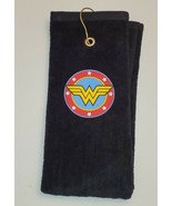 Wonder Woman Golf Sport Towel 26x16 Black - $298.11 MXN
