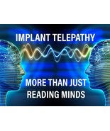 Implant Telepathy What are his or her thoughts, feelings, dreams. mind c... - $40.00+