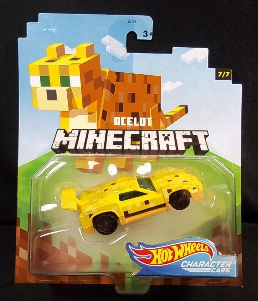 Primary image for Hot Wheels diecast Minecraft OCELOT New 2020
