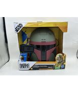 Star Wars: Boba Fett Kids Electronic Toy Costume Mask Age 5+ Sound Effec... - $21.88