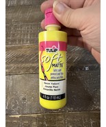 Tulip Soft Matte Fabric Paint Neon Yellow - $556.80 MXN