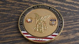 HSI &amp; Colombia Special Transitional Crimes Unit POLFA Challenge Coin #163W - £38.10 GBP