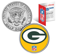 GREEN BAY PACKERS NFL JFK Kennedy Half Dollar US Coin *Officially Licensed* - $12.16