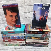Lot Of 14 VHS Tom Hanks Movies Big You&#39;ve Got Mail Sleepless In Seattle Burbs - £23.73 GBP