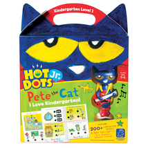Hot Dots Jr Pete The Cat I Love Kindergarten Set &amp; Pen - £40.09 GBP