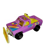 HOT WHEELS Vintage 1979 CHEVY TRUCK PLOW Purple 80s looking graphics Mal... - $20.35 CAD