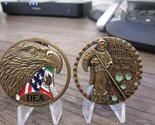 DEA Drug Enforcement Administration Santa Muerte Challenge Coin #879R - £19.87 GBP