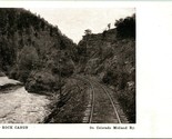 Vtg Postcard c 1908 &quot;In Red Rock Canon&quot; On Colorado Midland Railway Misp... - $16.02