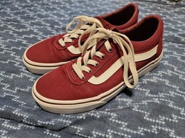 Vans Low Lace Up Skateboard Shoes Women&#39;s Sz 6.5 Old Skool Retro gently ... - £23.94 GBP