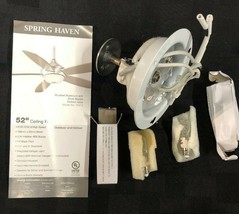 (Parts Only) Light Kit - Aire Spring Haven 52" Brushed Aluminum Ceiling Fan - $24.74