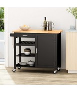 Rolling Kitchen Cart: Storage &amp; Prep Station on Wheels - €173,72 EUR