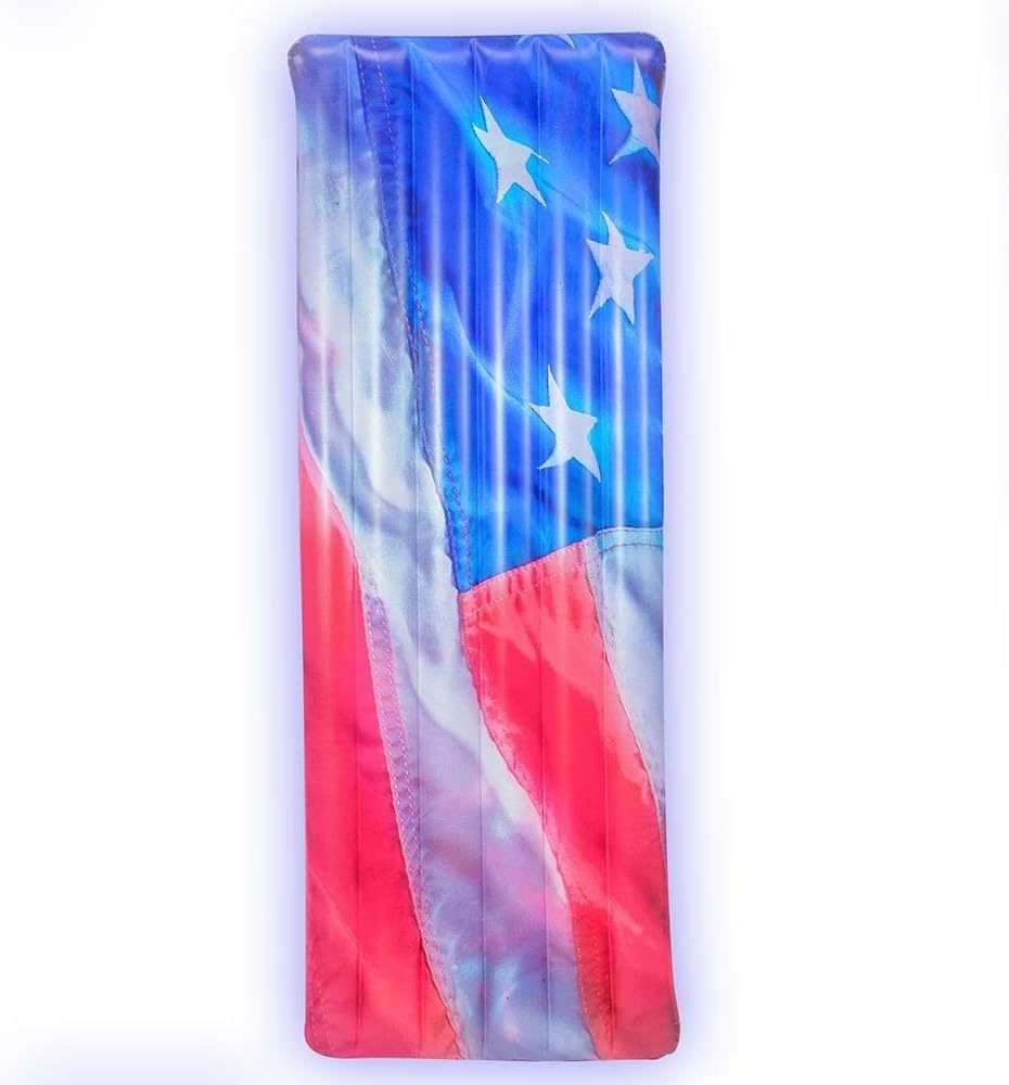 Poolcandy Led Illuminated, Led Illuminated Stars &amp; Stripes Us Flag Pool ... - $29.97