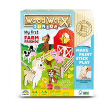 Wood Worx Junior Farm Friends Paint Kit - £37.83 GBP